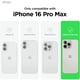 thumbnail image 2 of Funda elago silicona magnatica iPhone 16 Pro Max MagSafe Stone, 2 of 3