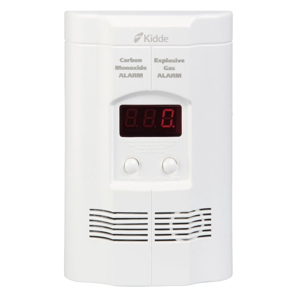 Detector de monóxido de carbono Kidde, alarma de gas natural propano