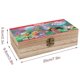 thumbnail image 2 of La Pastelería del País de las Maravillas de Alicia Caja Organizadora de Madera Rústica - Caja Decorativa Multifuncional para Escritorio, Hogar, Oficina, Joyas y Manualidades, 2 of 6