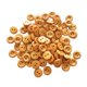 thumbnail image 5 of 100pcs pintaron el botón de madera del color natural redondo 2 ropa del agujero decorativa, 5 of 5