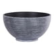 thumbnail image 1 of Macetero Plastico Semi Esfera Premium Diseño a Rayas M azul, 1 of 9