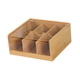 thumbnail image 1 of Caja Organizadora de Té Bambú con Compartimentos Múltiples Y Tapa Abatible Contenedor para Bolsas de Té Y Café Organizador para Encimera Suficiente Pa 6 cuadrículas, 1 of 5