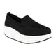 thumbnail image 2 of Mocasín Plataforma Slip-On Beth Negro Alquimia, 2 of 7