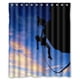 thumbnail image 1 of Cortina de ducha de escalada en roca con ganchos (60 x 72 pulgadas), 1 of 3