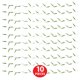 thumbnail image 4 of Guirnaldas de hojas de enredadera de tela Beistle, 10 piezas, 1.8 m para luau, 4 of 6