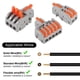 thumbnail image 5 of Conectores De Cable De Palanca De 26 Piezas Conectores De Cable Rápido De 1 Entrada 2 Salid, 5 of 8