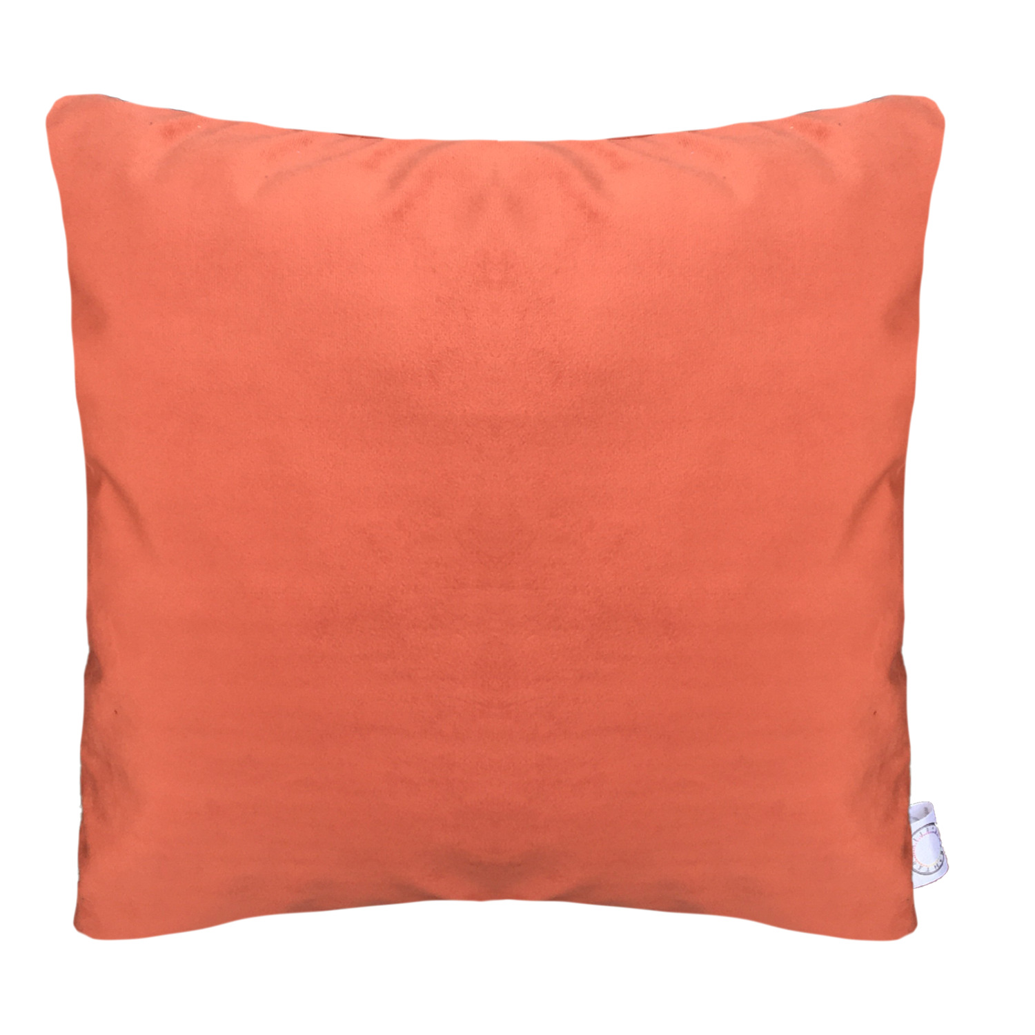 Elizabeth Peper - Funda Cojin Decorativo Diseño Naranjo Salmon 45X45