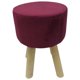 thumbnail image 2 of Pouf Velvet Rojo-Vino, Producto Surtido, 2 of 3