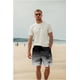 thumbnail image 3 of Bañador tipo boardshort Lzzidou hawaiano de secado rápido, 3 of 6