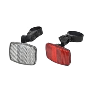 Ioensy - Reflectores Delanteros Y Traseros Para Bicicleta Reflectores De Ciclismo Para Adultos Ciclismo 2Reflectores Delanteros Y Traseros