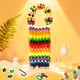 thumbnail image 5 of Perlas de poni de plástico Simetufy, 1200 unidades, para hacer pulseras, 5 of 9