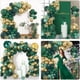 thumbnail image 4 of Kit de arco de guirnalda de globos Archloon verde y dorado de 156 piezas, 4 of 5