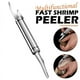 thumbnail image 2 of Prawn Stripper Shrimp Line Cutter Stainless Steel Peeling Shrimps Lobster Knifes Seafood Tools Kitchen Accessories, 2 of 4