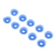 thumbnail image 3 of Válvula de aire 10 piezas vástago Mud Guard Silicone Rubber Cap Universal Blue, 3 of 5