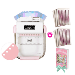 We R Memory Keeppers - Kit Cinch Cuadrada + 6 Planners Y Laminado En Frío