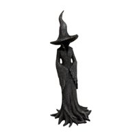 Bothyi - Escultura De Resina De Estatua De Bruja De Halloween Para El Porche De Entretenimiento De La Casa Embrujada