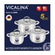 thumbnail image 2 of Set de 6 ollas baterias inoxidable 6PCS 22,24,26cm Alta calidad, 2 of 2