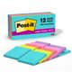 thumbnail image 1 of Notas Adhesivas Post-it Super Sticky 3 x 3 in Multicolor, 12 Pads, 1 of 3