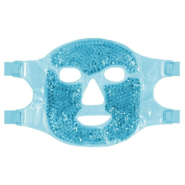 Rejuvenate Your Skin with a Hot/Cold Compress Gel Bead Facial Mask - Reduce Puffiness, Dark Circles, and Relieve Pressure & Headaches!