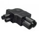 thumbnail image 4 of Adaptador De Corriente IEC320 C6 A C5 Multiusos Para Chasis Pdu De Ordenador Portátil Con Enchufe Ups, 4 of 5