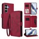 thumbnail image 1 of Funda Cartera Mariposa para [Samsung Galaxy A27 5G] con Soporte y Cremallera Rojo, 1 of 6
