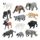thumbnail image 4 of Juego De 12 Mini Figuras De Animales Salvajes Para Festivales, Suministros Para Fiestas, Estilo D, 4 of 5