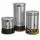 thumbnail image 3 of Set X3 Envases Almacenamiento Cocina Frascos Café Azucar Té Gris, 3 of 4
