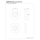 thumbnail image 2 of Brida de agarre Kingston Brass Laurel de 1-1/4 pulgadas (1 par), 2 of 2