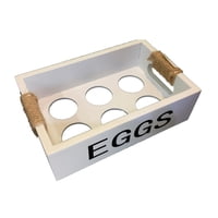 Vgo - Caja Madera Porta Huevos