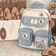 thumbnail image 1 of Cute Capybara Schoolbag Large Capacity Adjustable Strap Versatile Backpack Waterproof Computer Bag Student, 1 of 3