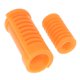 thumbnail image 2 of Varilla De Palanca De Cambio De Marchas De Motocicleta Y Cubierta De Goma Del Pedal Del Reposapiés Naranja, 2 of 5