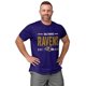 thumbnail image 2 of Remera FOCO Baltimore Ravens Desgastada Performance Morada Talle L, 2 of 5