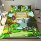 thumbnail image 1 of Franklin Conjunto de sábanas temático, trío de piezas, cómodo y amigable con la piel, diseño único, regalo de decoración para el hogar para familiares, amigos y fans,140cm *210cm, 1 of 6