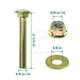 thumbnail image 4 of Polea tensora POSEAGLE para Husqvarna 54" Deck 532196106, 4 of 9