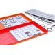 thumbnail image 2 of Juego Magnetic Travel Tic Tac Toe con juego 4 en fila: The Purple Cow, 2 of 9