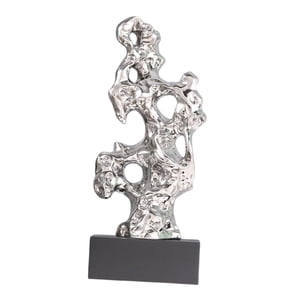 Magideal - Escultura De Arte Abstracto, Esculturas De Rocalla, Figuritas Coleccionables, Escultura De Piedra Para Escritorio, Estantería Para El Hogar, Regalos D Argén