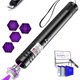 thumbnail image 1 of Puntero láser morado recargable por USB de alta potencia XCGKUND, 1 of 6