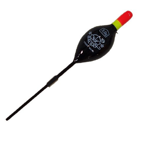 Balsax - Flotador Salva 3Grs 9Cms Negro Madera Balsa