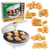 Waffle Wow! - Máquina Para Hacer Gofres Waffle ¡Guau! Camiones De Construcción En Miniatura Con 7 Formas
