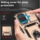 thumbnail image 4 of Estuche GANGXUN para Samsung Galaxy A12, soporte giratorio 360°, estilo mecánico y magnético, 4 of 5