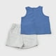 thumbnail image 2 of Conjunto Bebe Niño Short y Polera Tank Navy Corona, 2 of 5