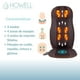 thumbnail image 3 of Asiento Masajeador Shiatsu Howell Con Calor Espalda Cuello, 3 of 11