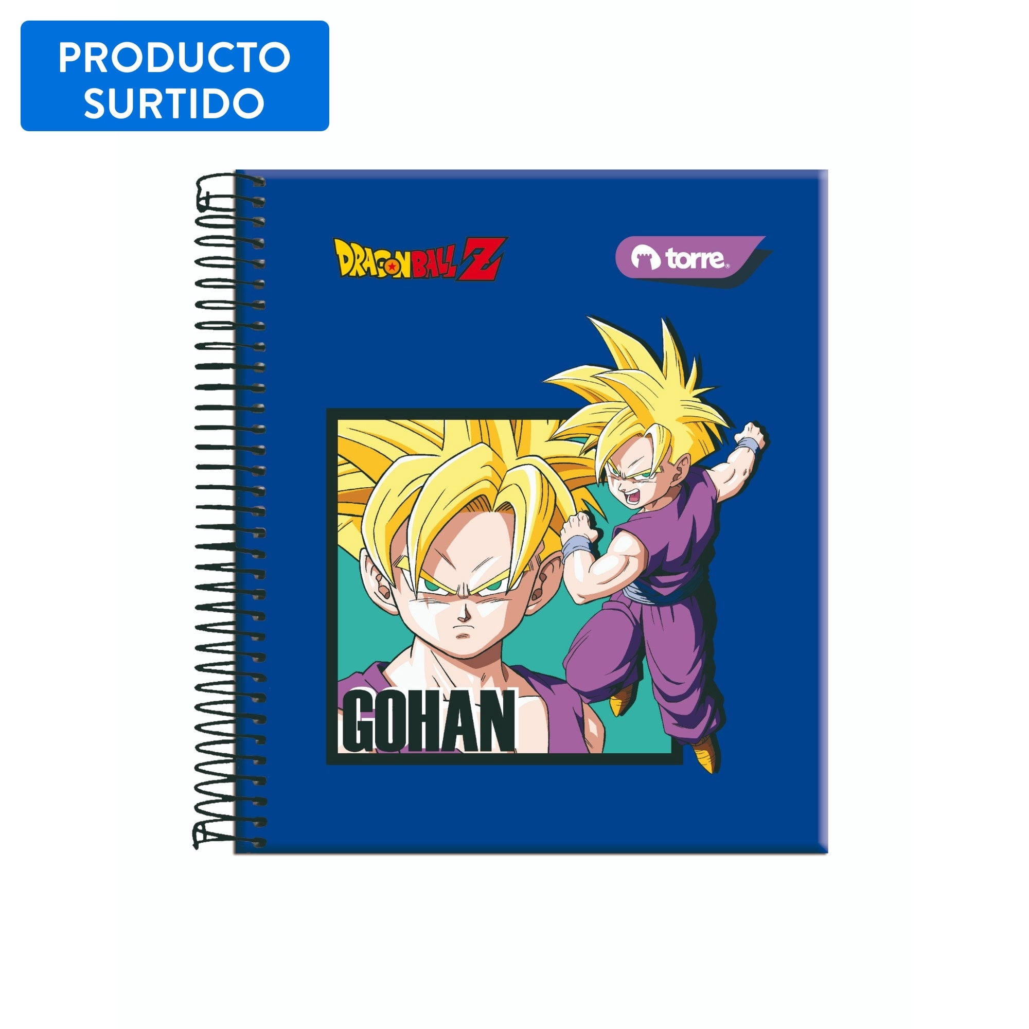 Cuaderno Book Dragon Ball Mat 7mm. 150 Hj. Torre