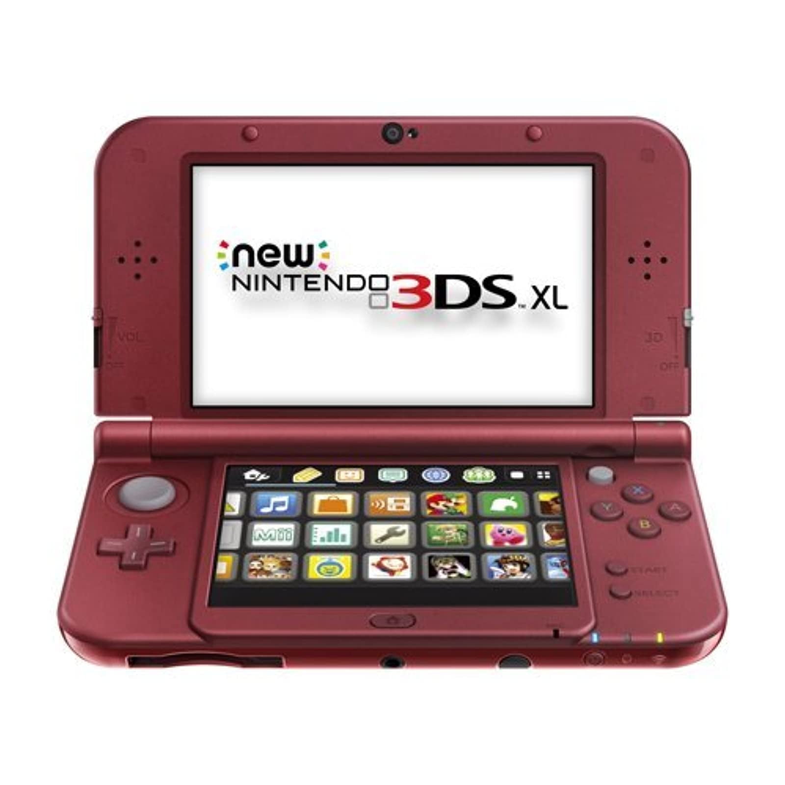 3DS！ Nintendo New 3DS XL Roja Restaurada (Reacondicionada) | Lider