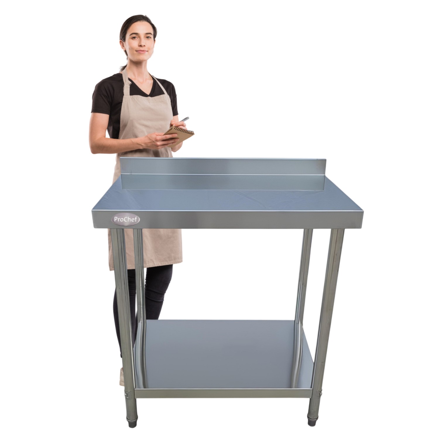 Prochef - Meson Muro 100% Inoxidable 90X60X85(+6) Cm