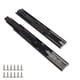 thumbnail image 1 of Diapositivas Para Cajones 25 Cm 100 Kg Cierre Suave Color Negro, 1 of 6