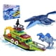 thumbnail image 1 of Set Bloques Dinosaurio 3en1 Mosasaurio 327 Piezas, 1 of 3