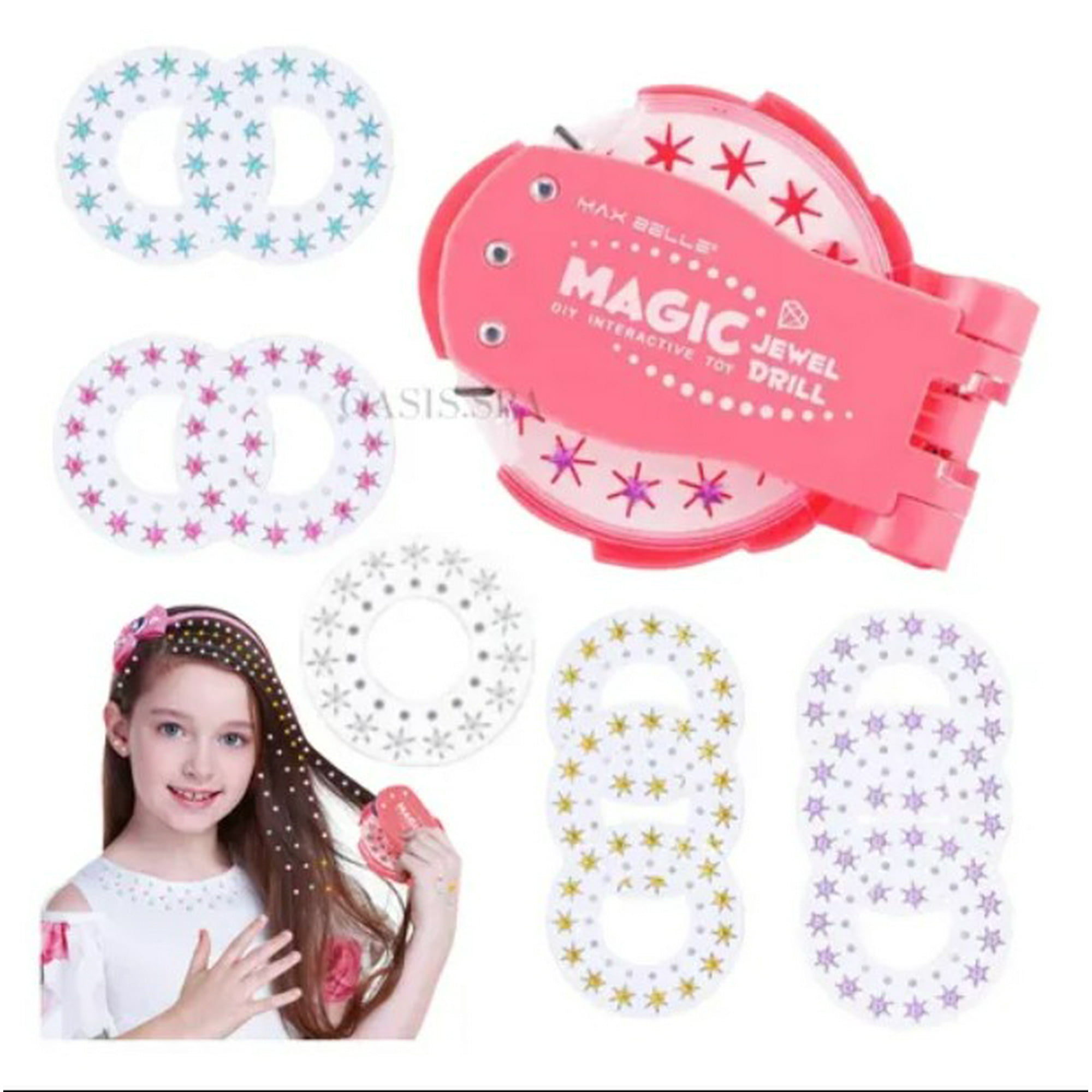 Genérico - Maquina Brillos Con Pegatina Para El Cabello Niños