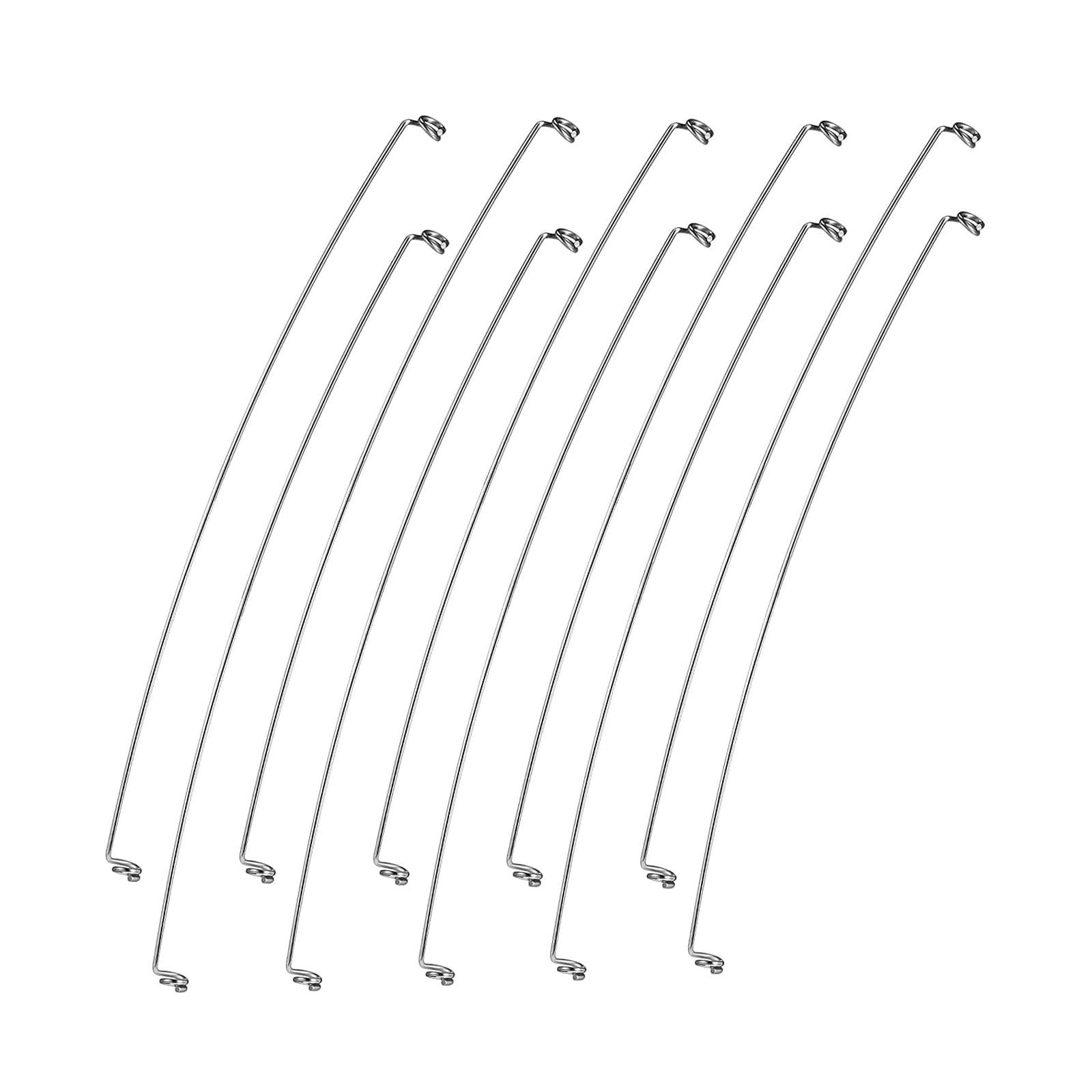 Magideal - 10x Línea De Corte, Accesorios De Alambre Para Cortar Queso, Bloque De Rebanador De Queso, Rebanador De Capa De Pastel Multiusos, Rebanador De Pastel,