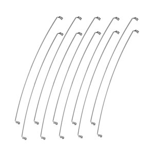 Magideal - 10X Línea De Corte, Accesorios De Alambre Para Cortar Queso, Bloque De Rebanador De Queso, Rebanador De Capa De Pastel Multiusos, Rebanador De Pastel,